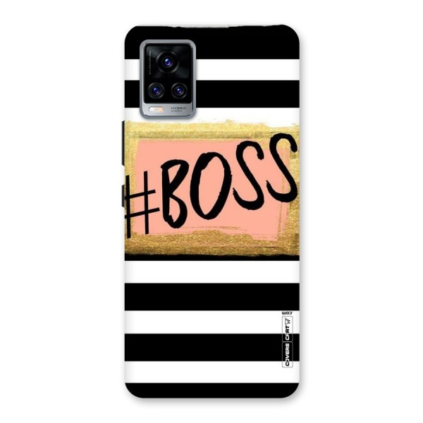 Boss Stripes Back Case for Vivo V20 Pro