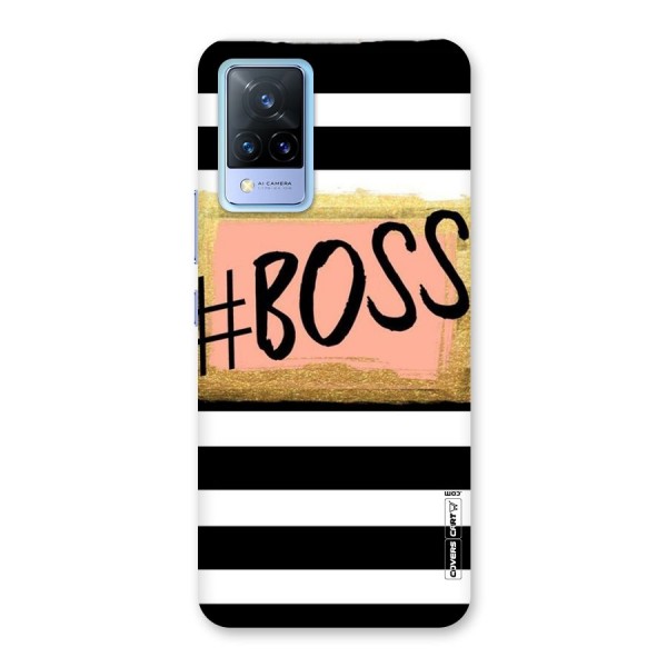 Boss Stripes Back Case for Vivo V21 5G