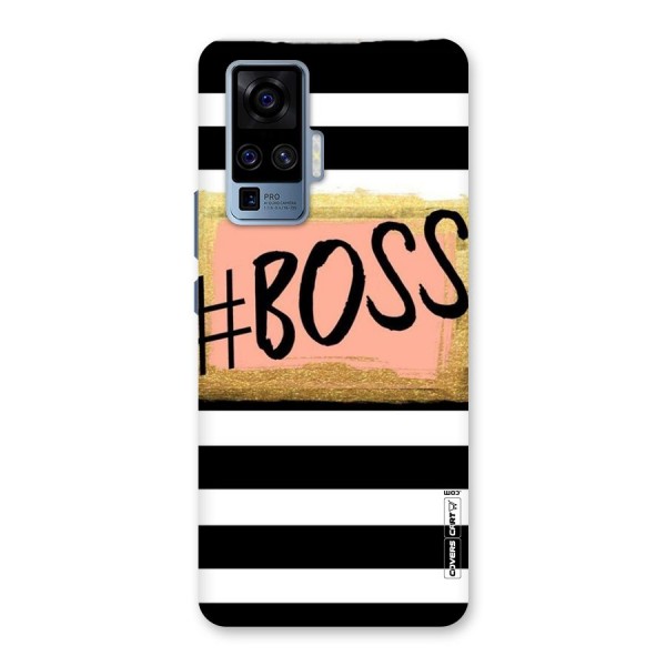 Boss Stripes Back Case for Vivo X50 Pro