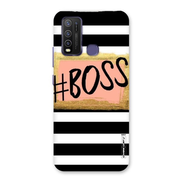 Boss Stripes Back Case for Vivo Y30