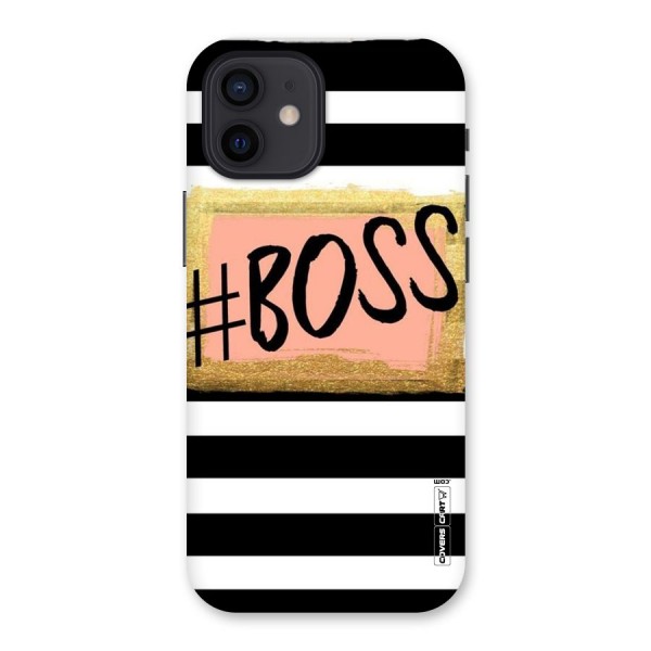 Boss Stripes Back Case for iPhone 12