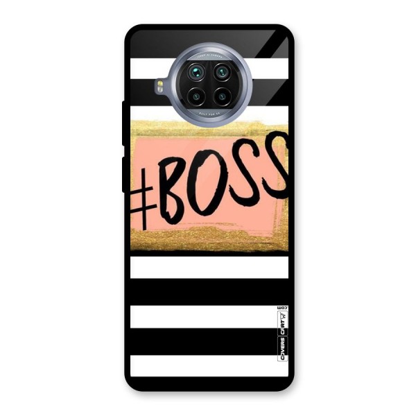 Boss Stripes Glass Back Case for Mi 10i