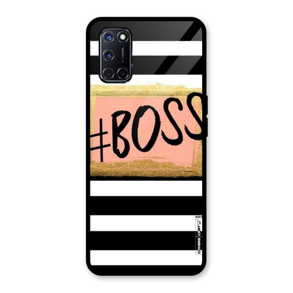 Boss Stripes Glass Back Case for Oppo A52