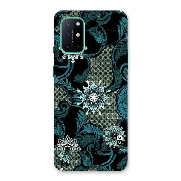 Bottle Green Floral Back Case for OnePlus 8T