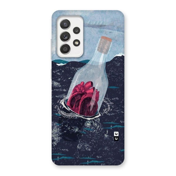 Bottle Heart Back Case for Galaxy A52