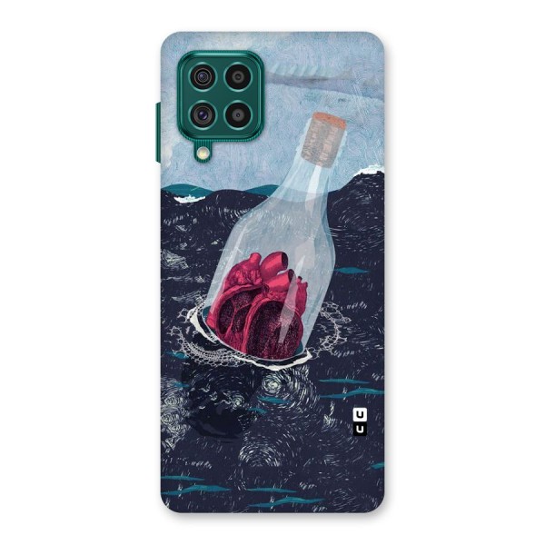 Bottle Heart Back Case for Galaxy F62