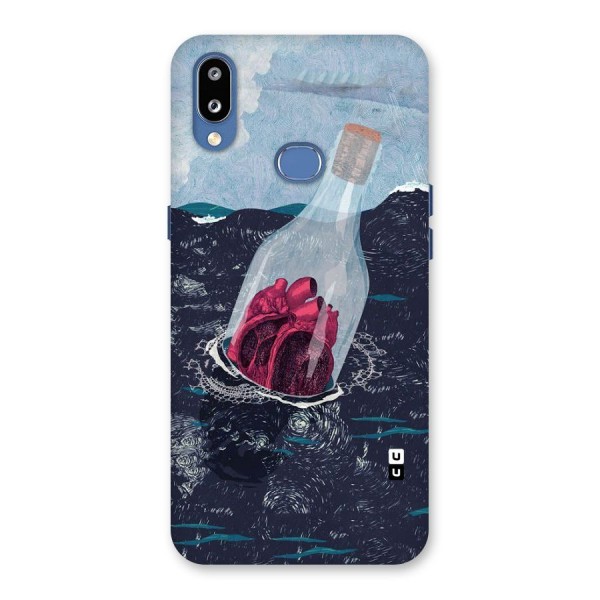 Bottle Heart Back Case for Galaxy M01s