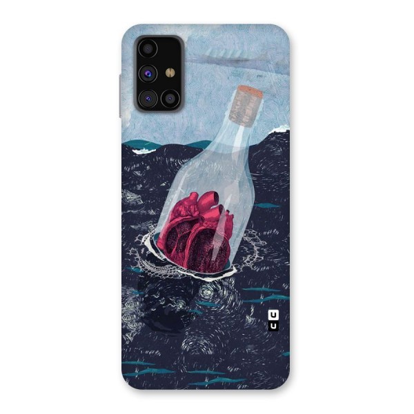 Bottle Heart Back Case for Galaxy M31s