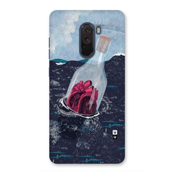 Bottle Heart Back Case for Poco F1