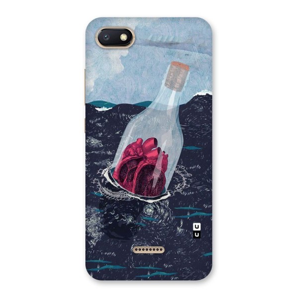 Bottle Heart Back Case for Redmi 6A