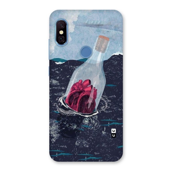 Bottle Heart Back Case for Redmi Note 6 Pro