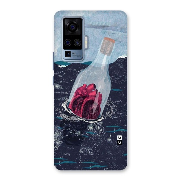 Bottle Heart Back Case for Vivo X50 Pro