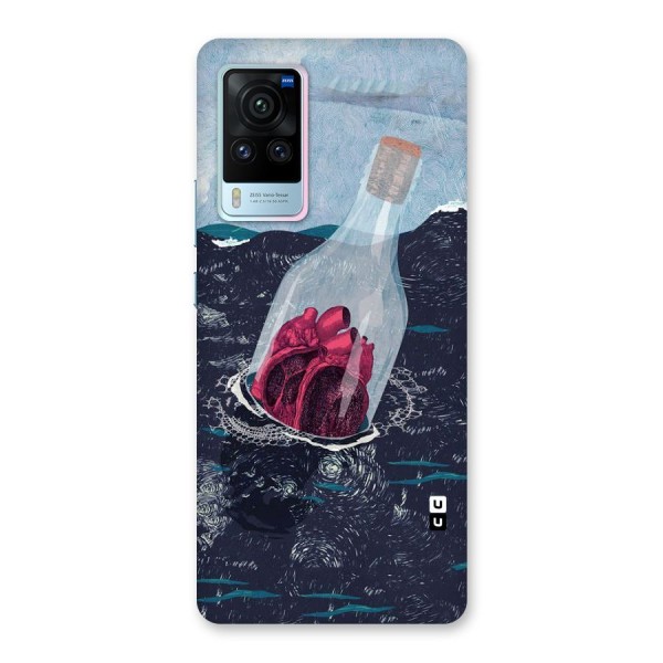 Bottle Heart Back Case for Vivo X60 Pro