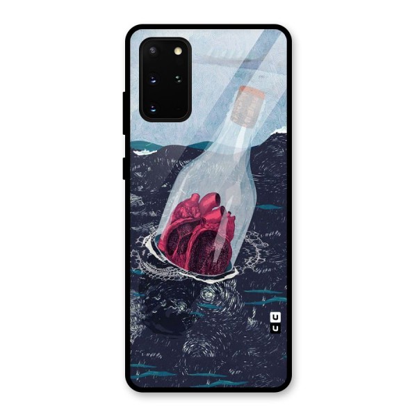 Bottle Heart Glass Back Case for Galaxy S20 Plus