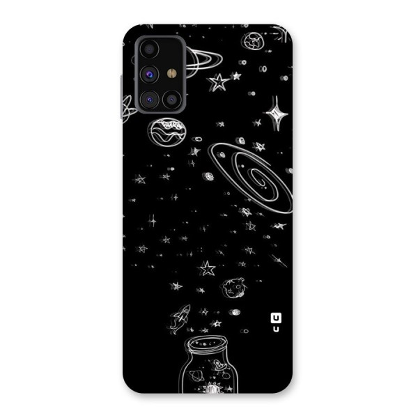 Bottle Of Stars Back Case for Galaxy M31s