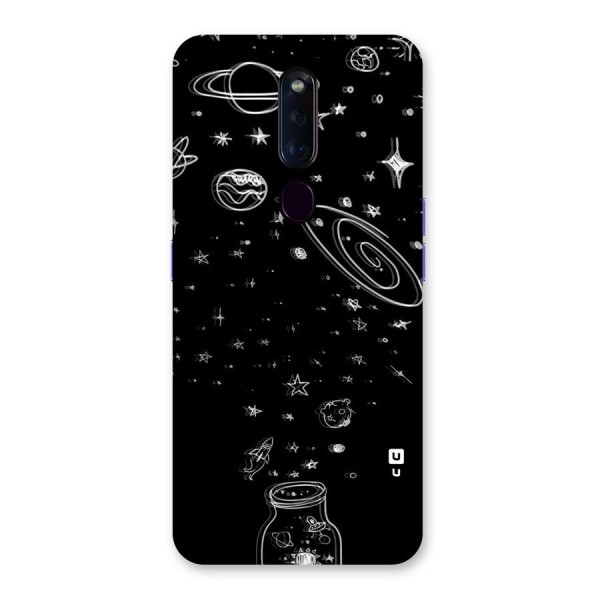 Bottle Of Stars Back Case for Oppo F11 Pro