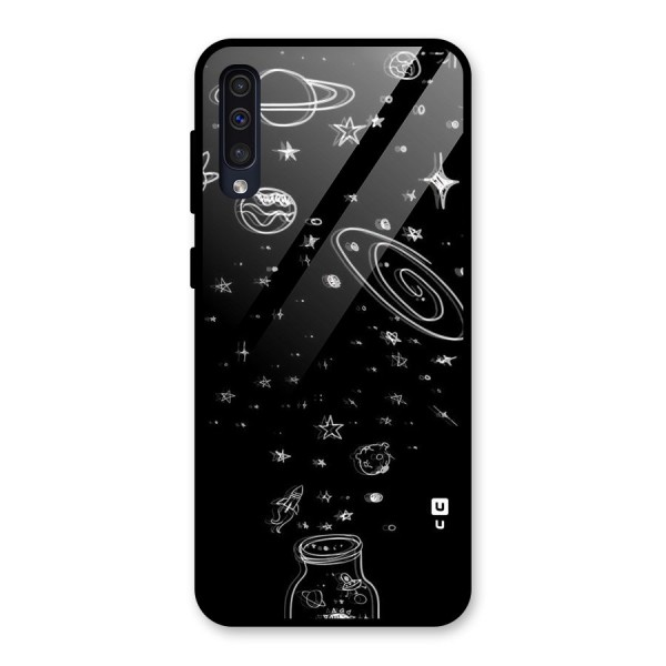 Bottle Of Stars Glass Back Case for Galaxy A50s