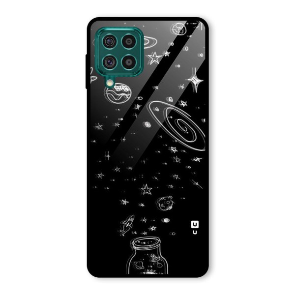 Bottle Of Stars Glass Back Case for Galaxy F62