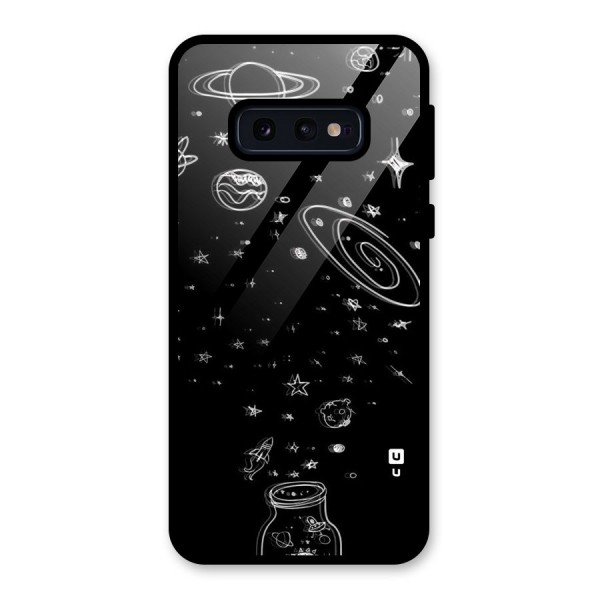 Bottle Of Stars Glass Back Case for Galaxy S10e