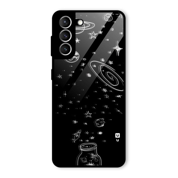 Bottle Of Stars Glass Back Case for Galaxy S21 5G
