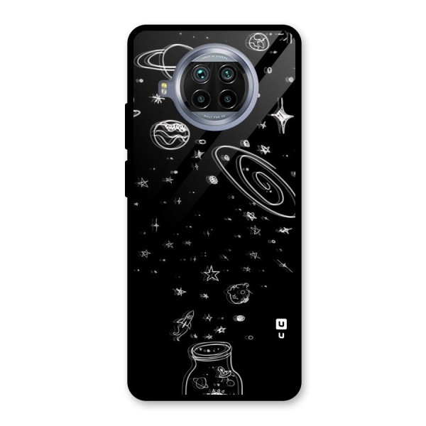 Bottle Of Stars Glass Back Case for Mi 10i