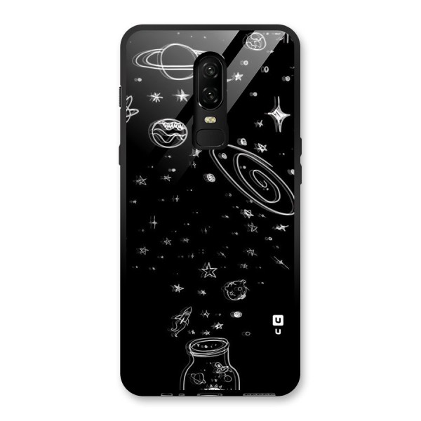 Bottle Of Stars Glass Back Case for OnePlus 6