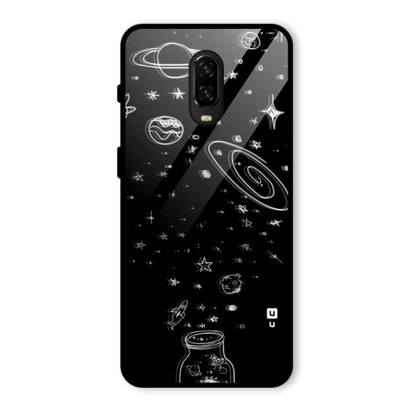 Bottle Of Stars Glass Back Case for OnePlus 6T