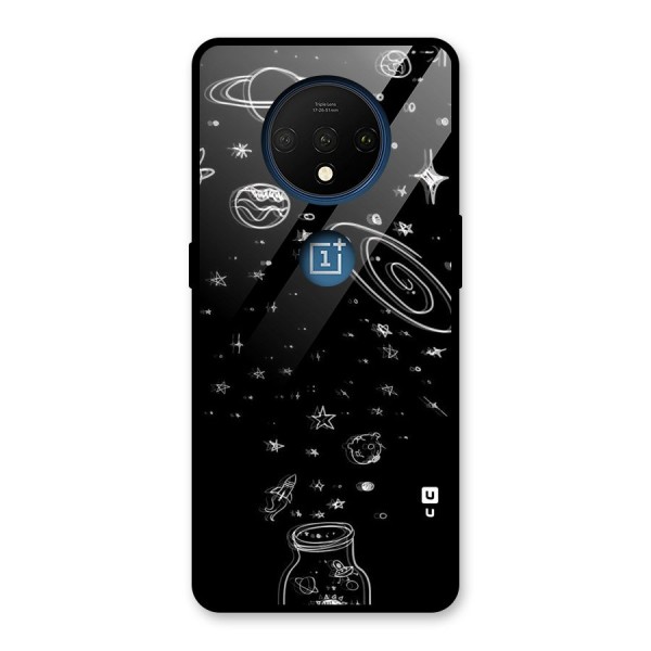 Bottle Of Stars Glass Back Case for OnePlus 7T