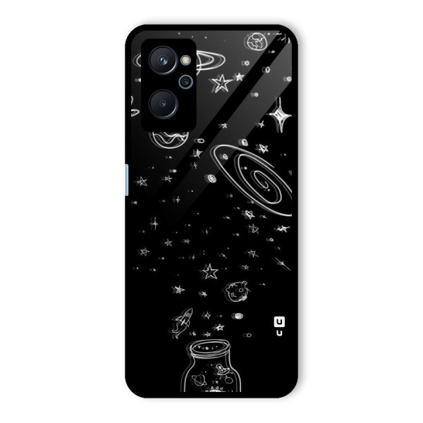 Bottle Of Stars Glass Back Case for Realme 9i