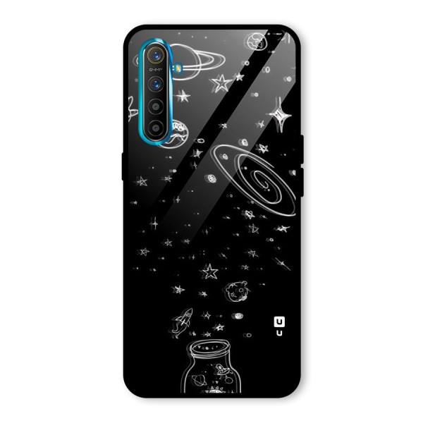 Bottle Of Stars Glass Back Case for Realme XT