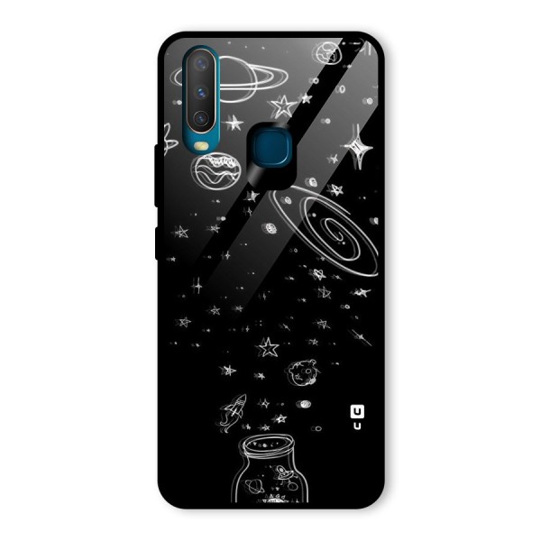 Bottle Of Stars Glass Back Case for Vivo Y15