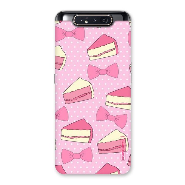 Bow Cake Back Case for Galaxy A80