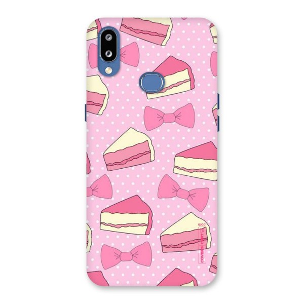 Bow Cake Back Case for Galaxy M01s