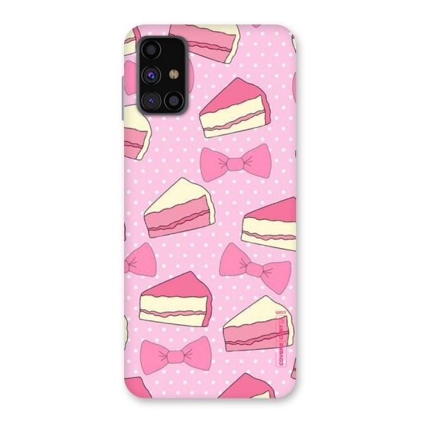 Bow Cake Back Case for Galaxy M31s