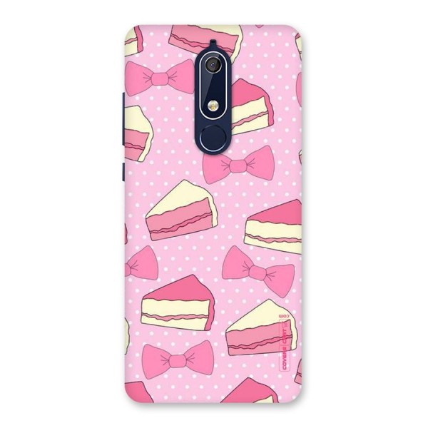 Bow Cake Back Case for Nokia 5.1