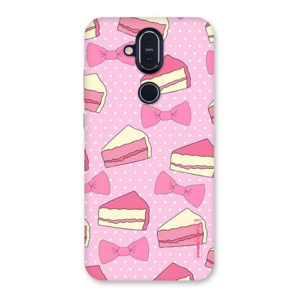 Bow Cake Back Case for Nokia 8.1