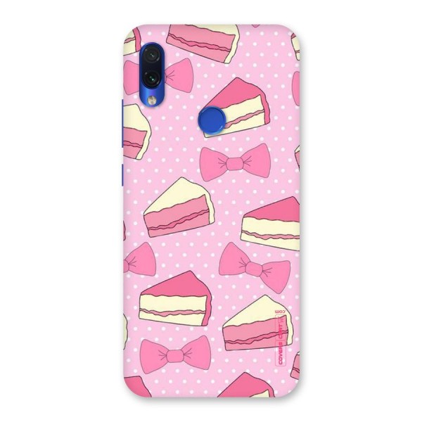 Bow Cake Back Case for Redmi Note 7