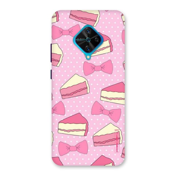 Bow Cake Back Case for Vivo S1 Pro