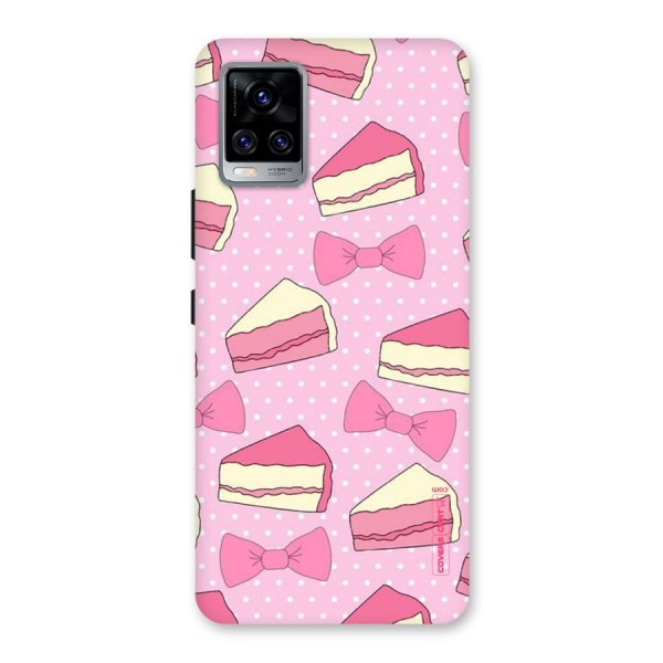 Bow Cake Back Case for Vivo V20 Pro