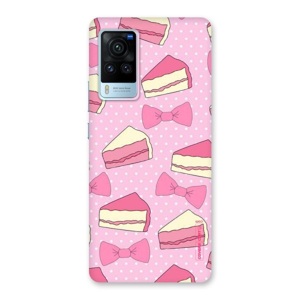 Bow Cake Back Case for Vivo X60 Pro