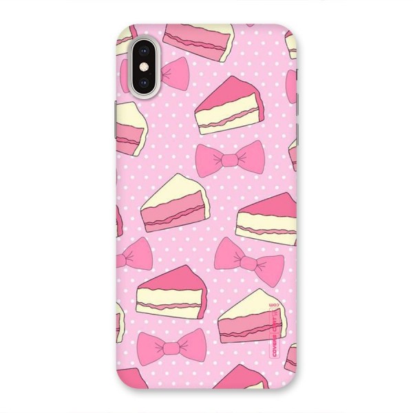 Bow Cake Back Case for iPhone XS Max