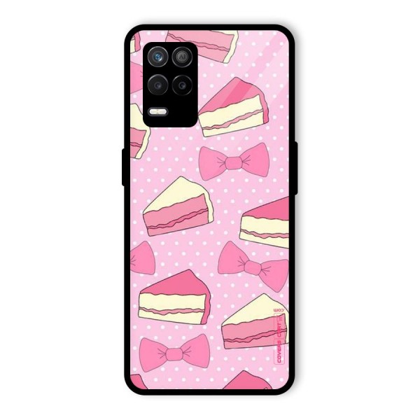 Bow Cake Glass Back Case for Realme 9 5G