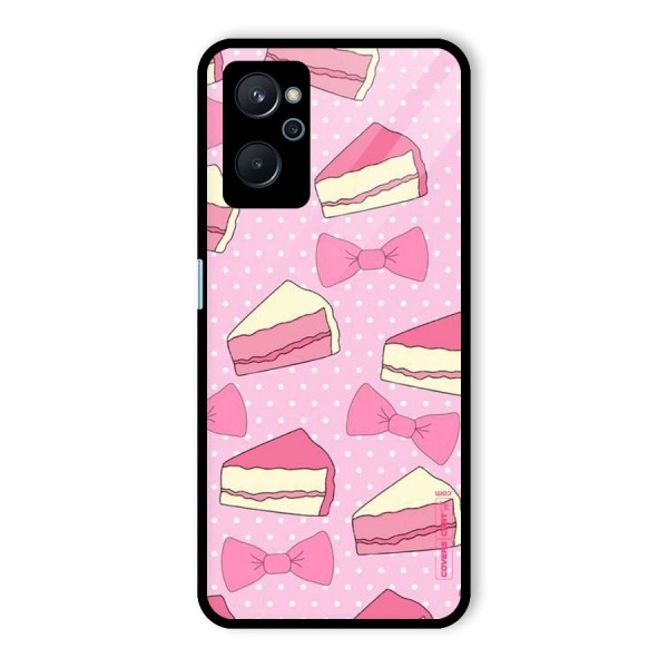 Bow Cake Glass Back Case for Realme 9i