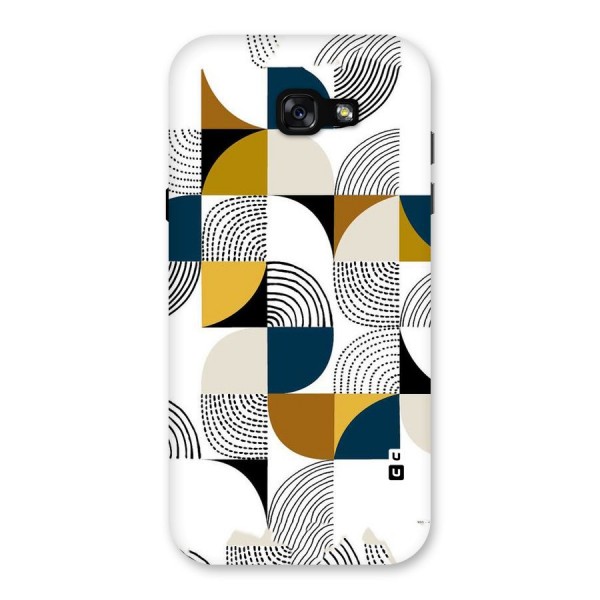 Boxes Pattern Back Case for Galaxy A7 (2017)