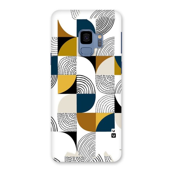 Boxes Pattern Back Case for Galaxy S9