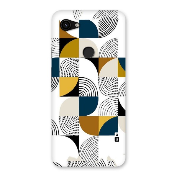 Boxes Pattern Back Case for Google Pixel 3a XL