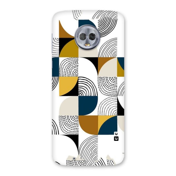 Boxes Pattern Back Case for Moto G6