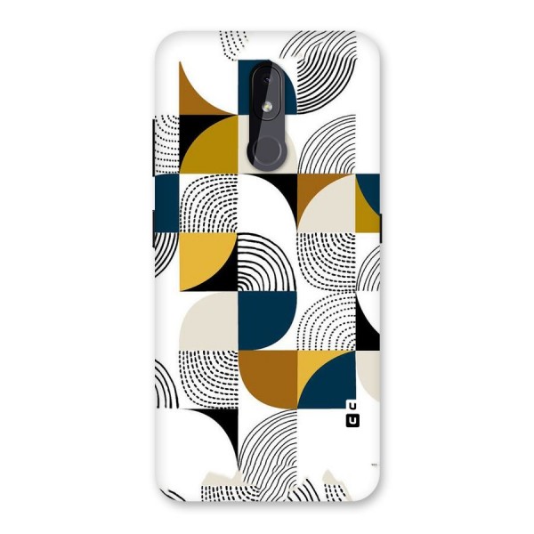 Boxes Pattern Back Case for Nokia 3.2