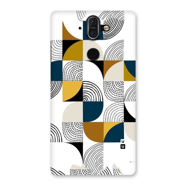 Boxes Pattern Back Case for Nokia 8 Sirocco