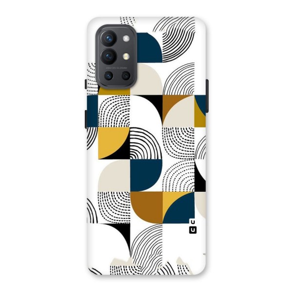 Boxes Pattern Back Case for OnePlus 9R